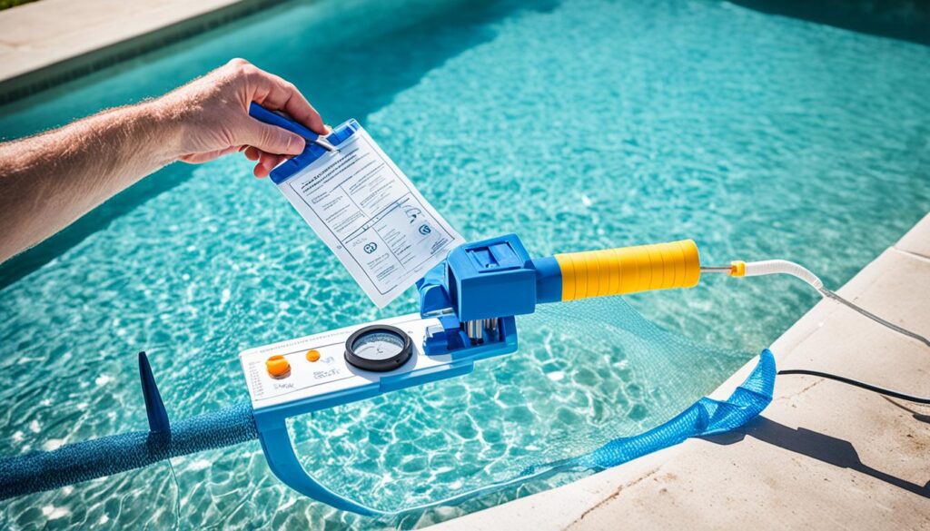 técnicas para evitar a turbidez da água da piscina